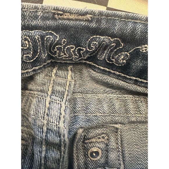 Miss Me Rhinslestone Easy boot size 24 women’s Jean western - Picture 6 of 10